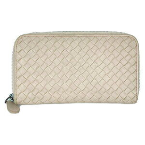 Bottega Veneta round long wallet pink leather Wallet